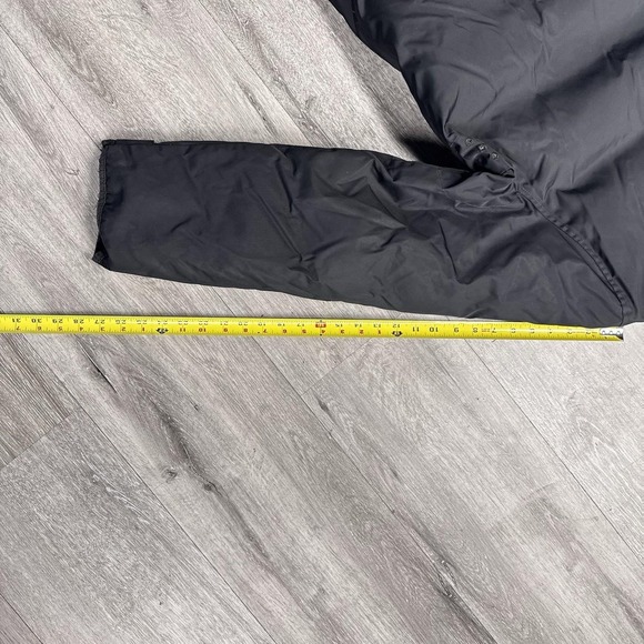 Polo Ralph Lauren Black Goose Down Insulated Snow Ski Hooded Jacket Men's Large - Picture 8 of 8